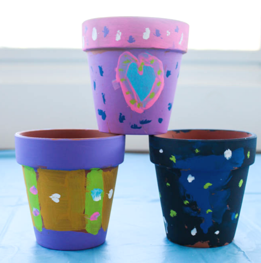 Main Wow! Wednesday : Flower Pot Painting