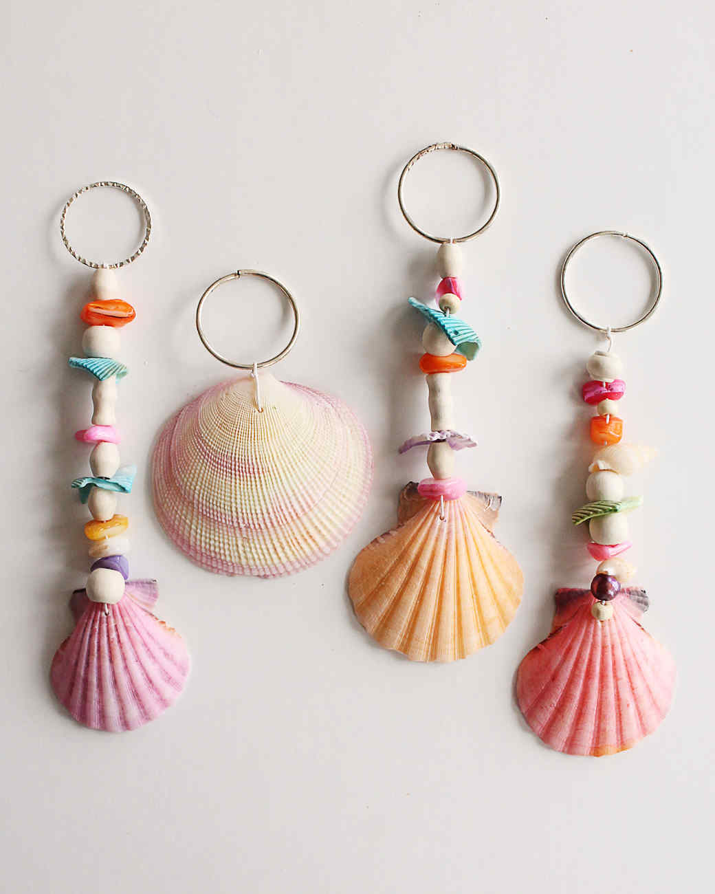 Main Drop-in Seashell Keychains